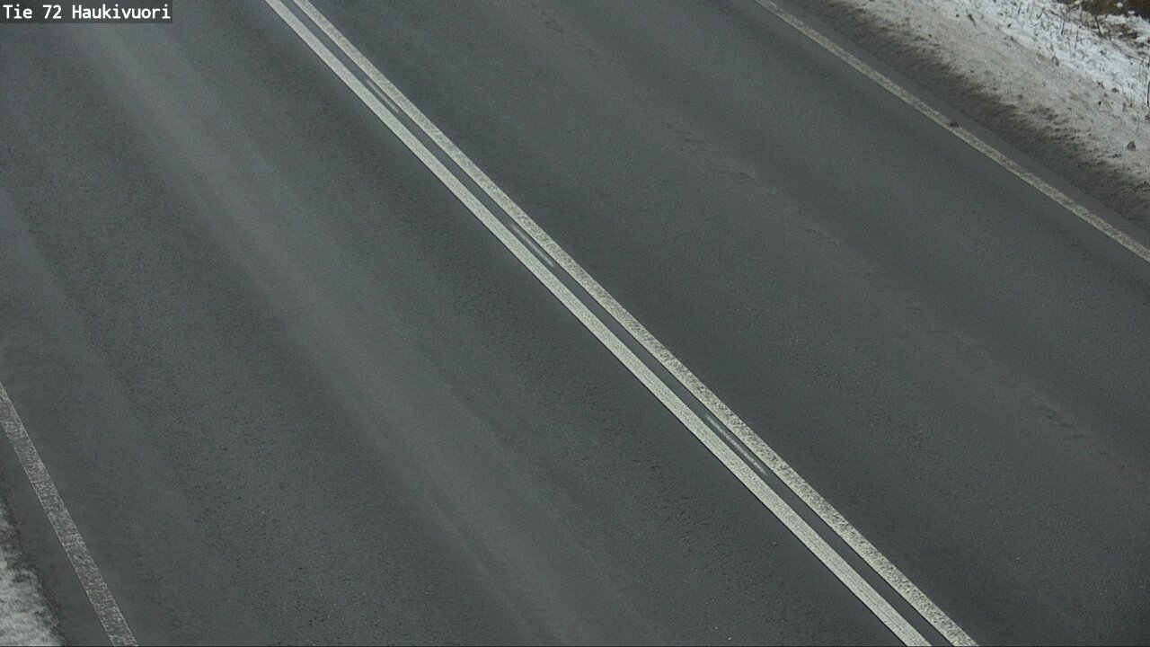 Weather Camera Image Road 72 Haukivuori, Mikkeli, Etelä-Savo