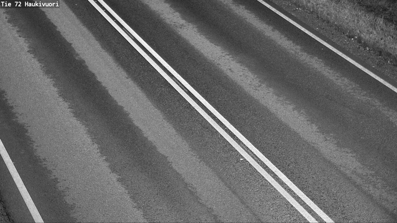Weather Camera Image Road 72 Haukivuori, Mikkeli, Etelä-Savo