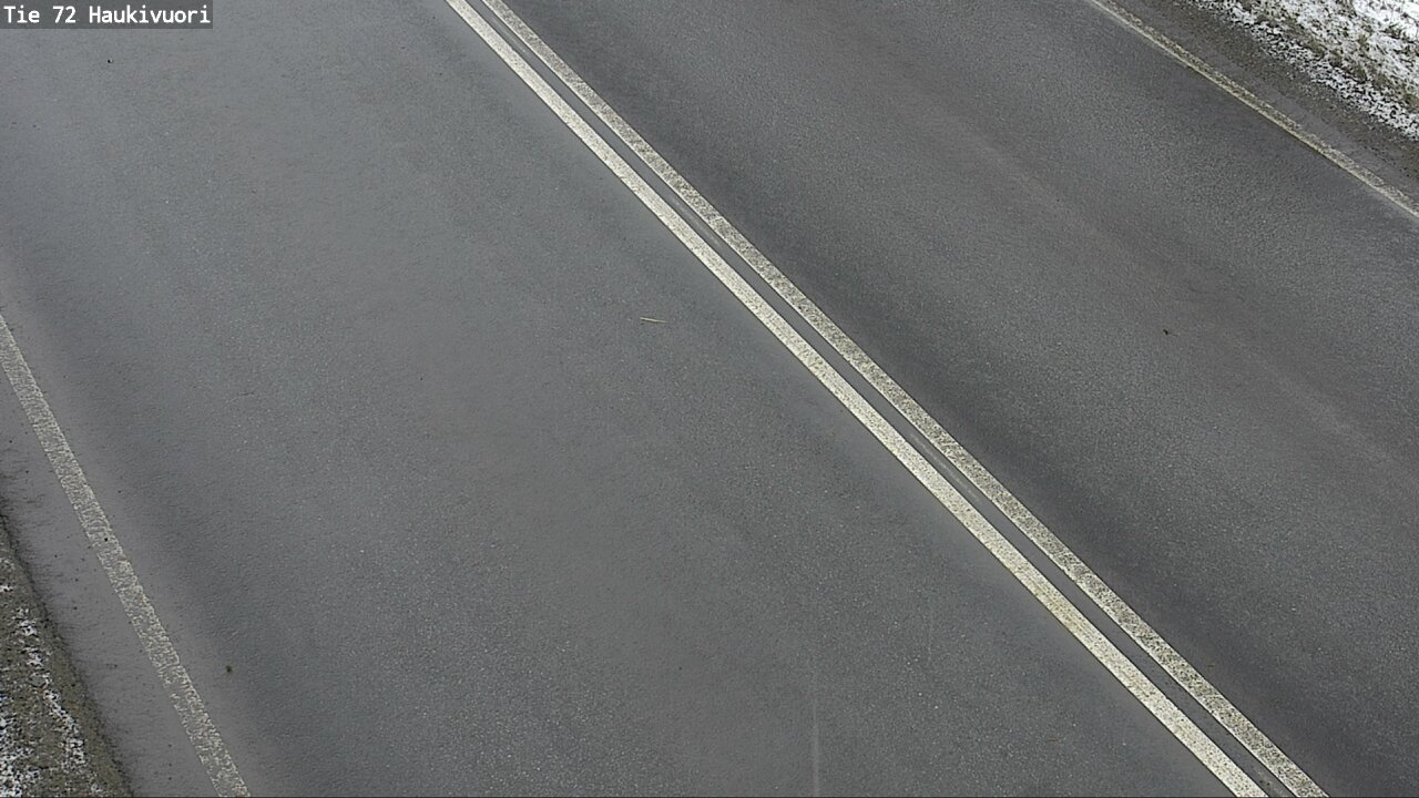 Weather Camera Image Road 72 Haukivuori, Mikkeli, Etelä-Savo