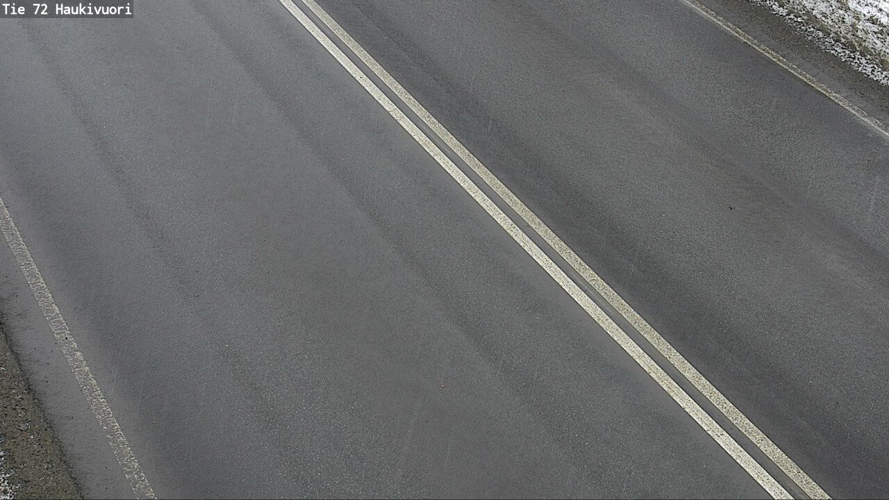 Weather Camera Image Road 72 Haukivuori, Mikkeli, Etelä-Savo