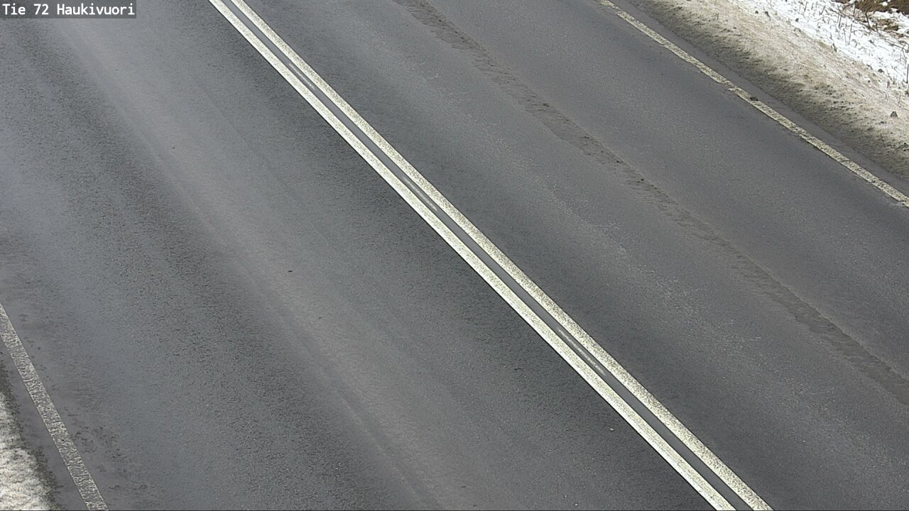 Weather Camera Image Road 72 Haukivuori, Mikkeli, Etelä-Savo