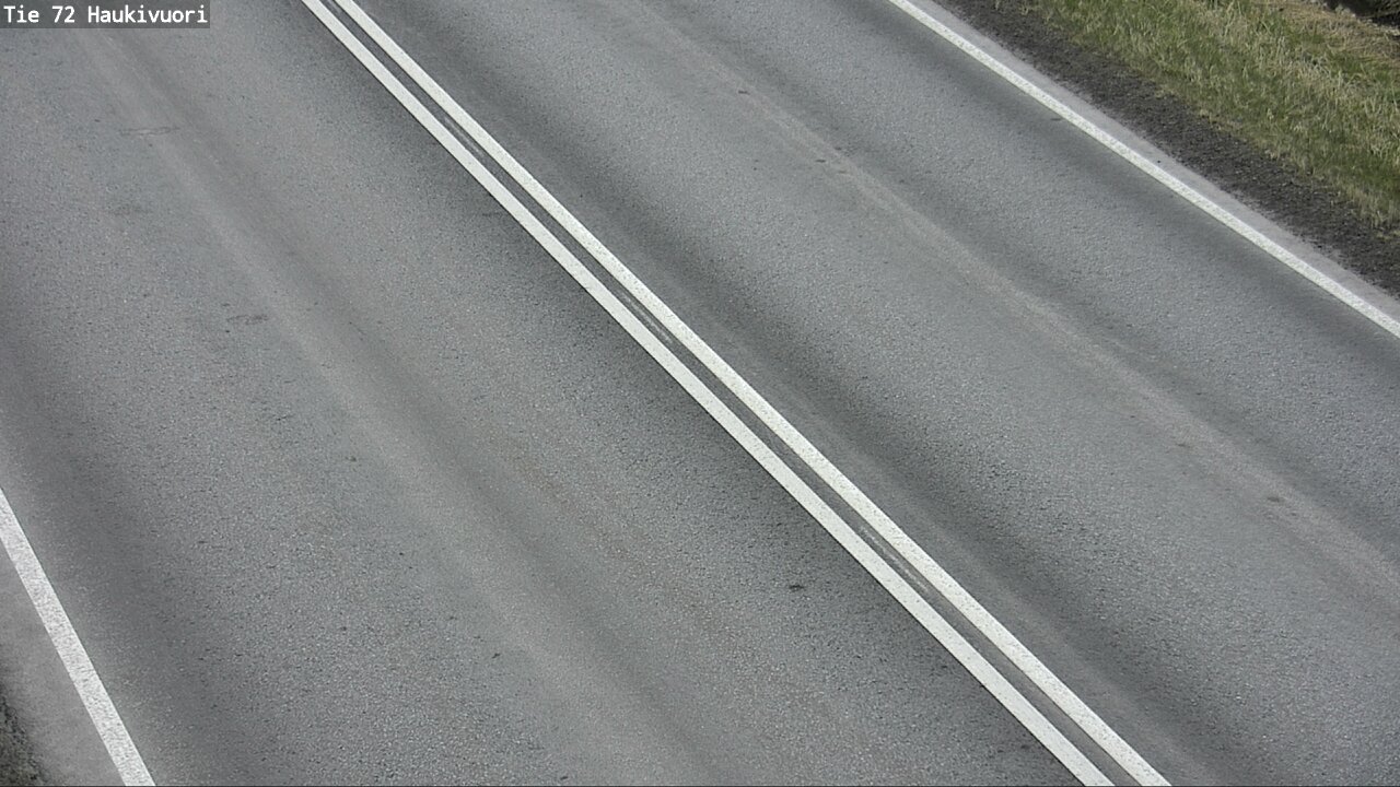 Weather Camera Image Road 72 Haukivuori, Mikkeli, Etelä-Savo
