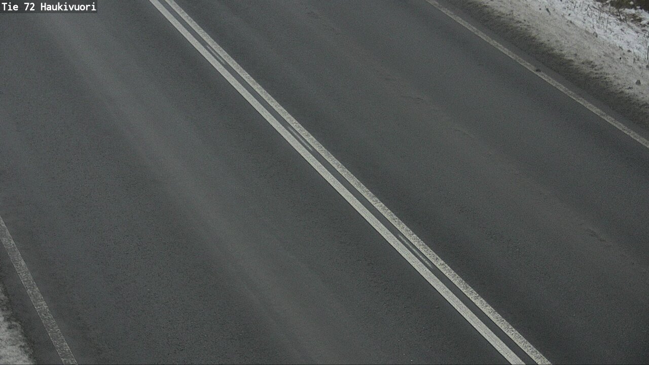 Weather Camera Image Road 72 Haukivuori, Mikkeli, Etelä-Savo