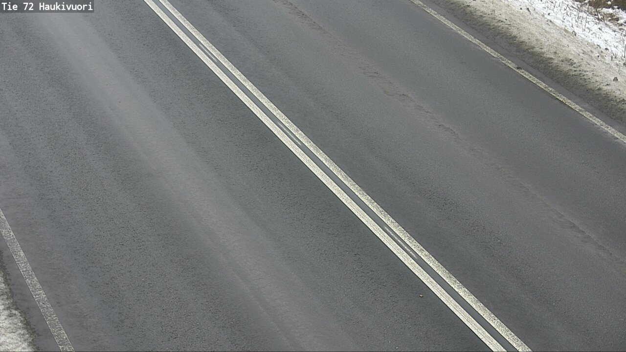 Weather Camera Image Road 72 Haukivuori, Mikkeli, Etelä-Savo
