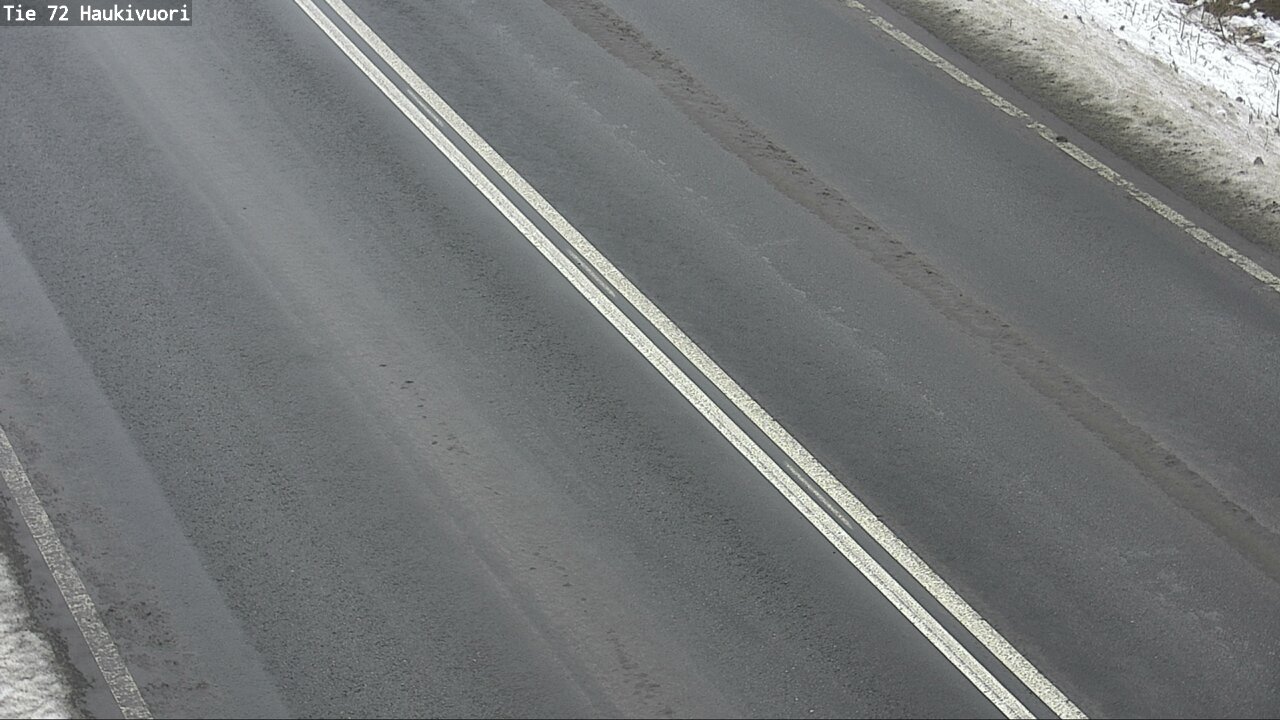 Weather Camera Image Road 72 Haukivuori, Mikkeli, Etelä-Savo