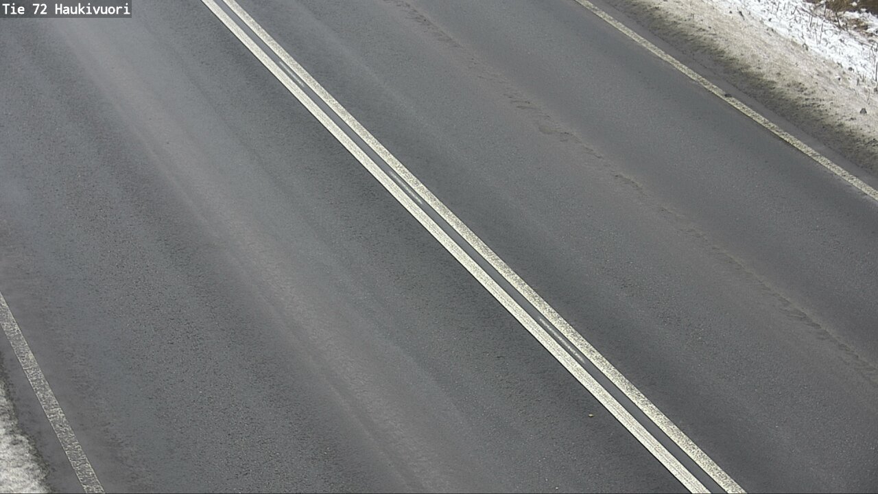 Weather Camera Image Road 72 Haukivuori, Mikkeli, Etelä-Savo