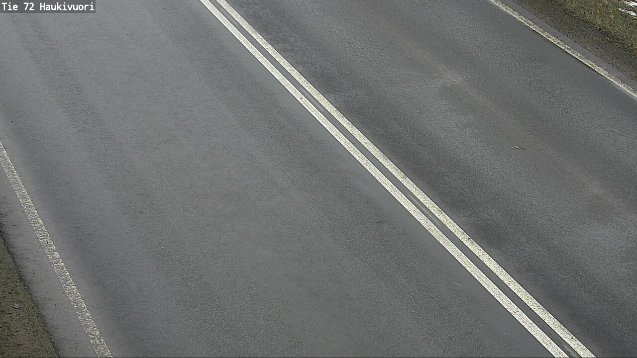 Weather Camera Image Road 72 Haukivuori, Mikkeli, Etelä-Savo