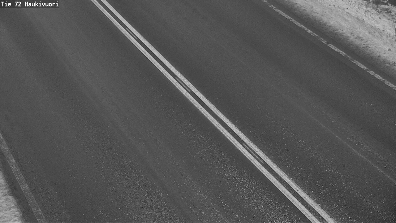 Weather Camera Image Road 72 Haukivuori, Mikkeli, Etelä-Savo