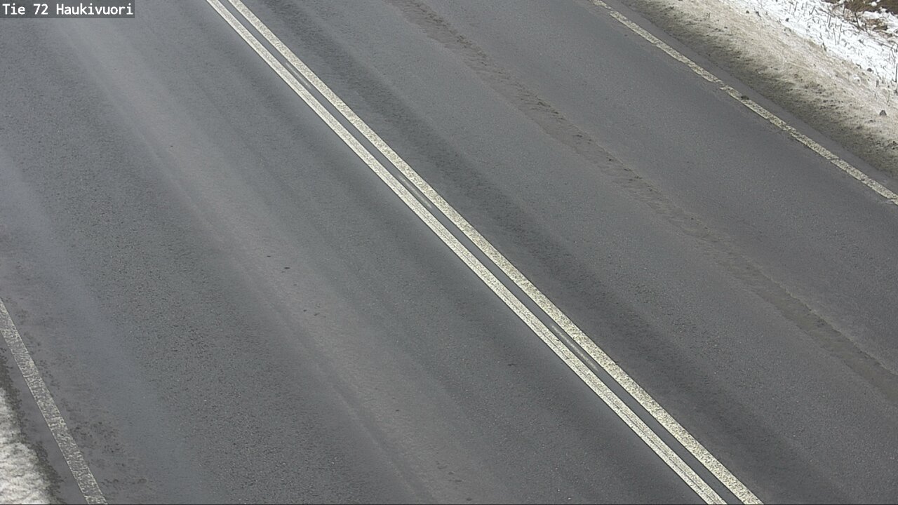 Weather Camera Image Road 72 Haukivuori, Mikkeli, Etelä-Savo