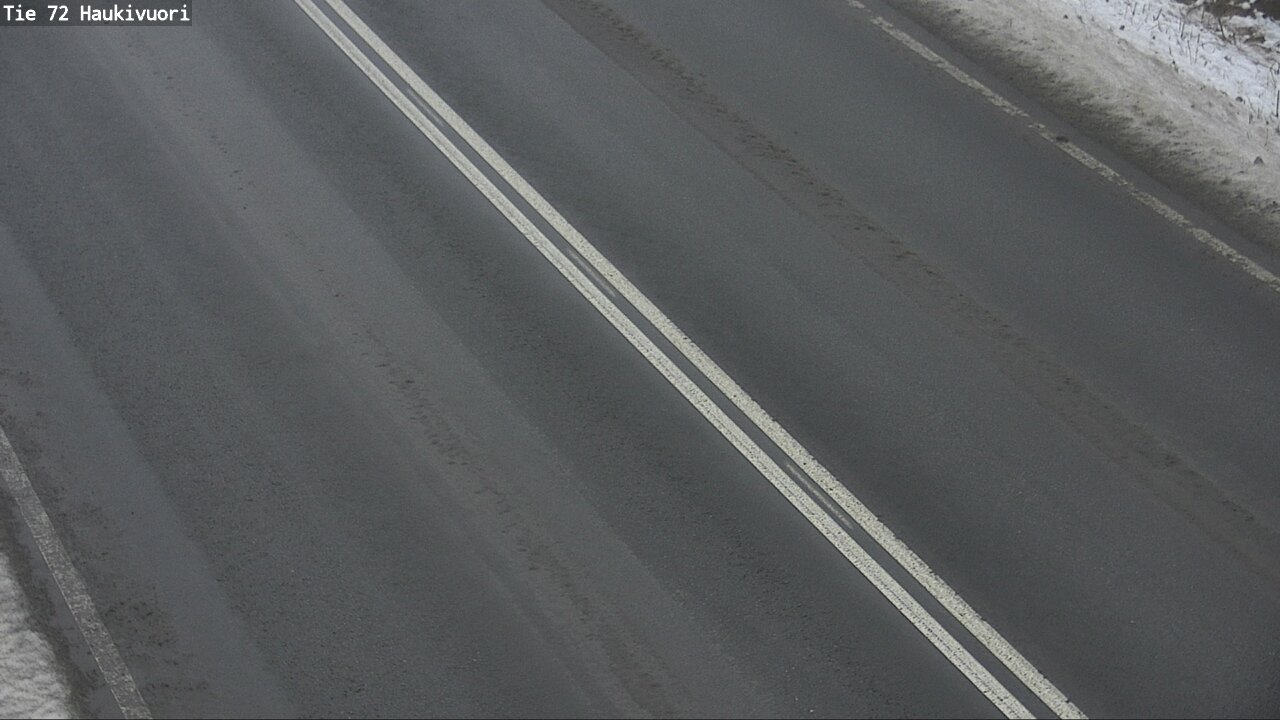 Weather Camera Image Road 72 Haukivuori, Mikkeli, Etelä-Savo