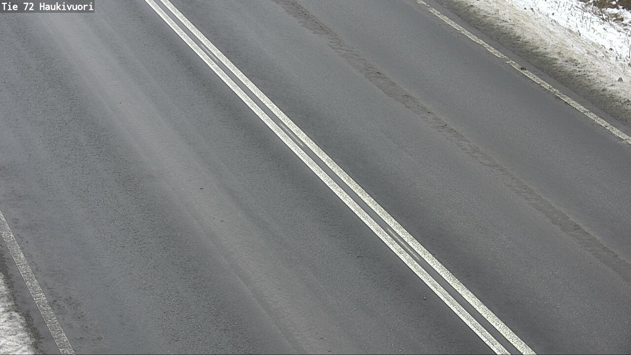 Weather Camera Image Road 72 Haukivuori, Mikkeli, Etelä-Savo