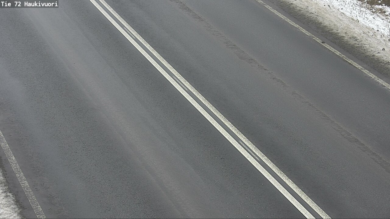 Weather Camera Image Road 72 Haukivuori, Mikkeli, Etelä-Savo