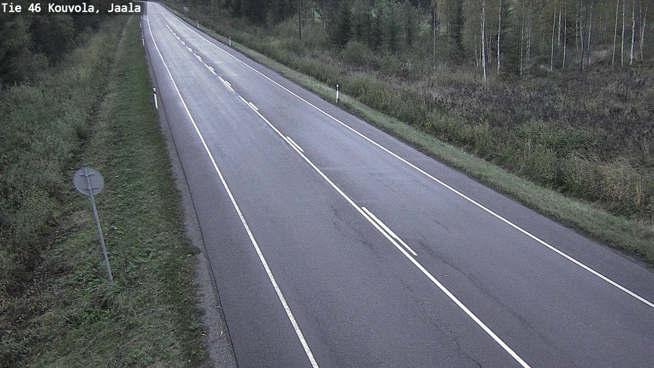 Weather Camera Image Road 46 Kouvola, Jaala, Kouvola, Kymenlaakso