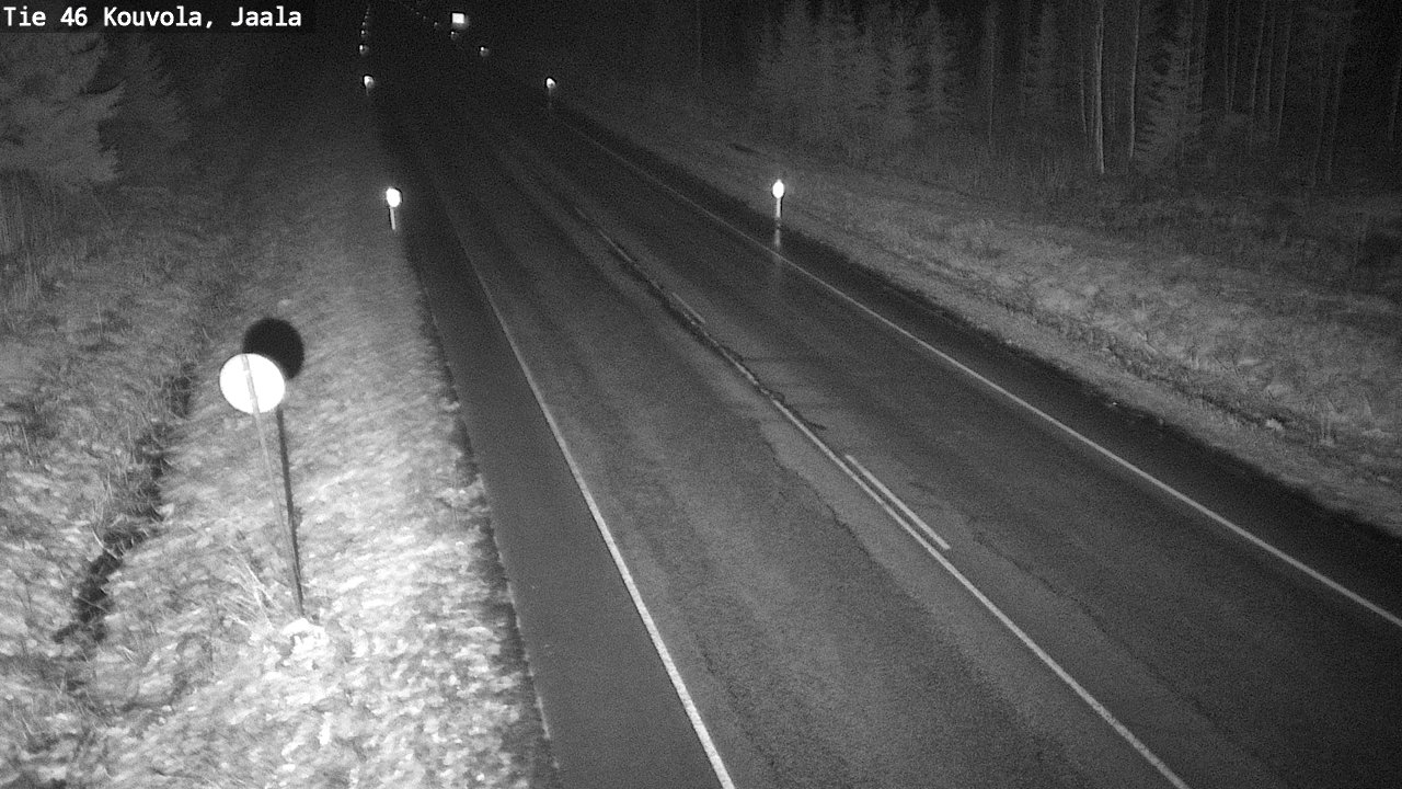 Weather Camera Image Väg 46 Kouvola, Jaala, Kouvola, Kymenlaakso