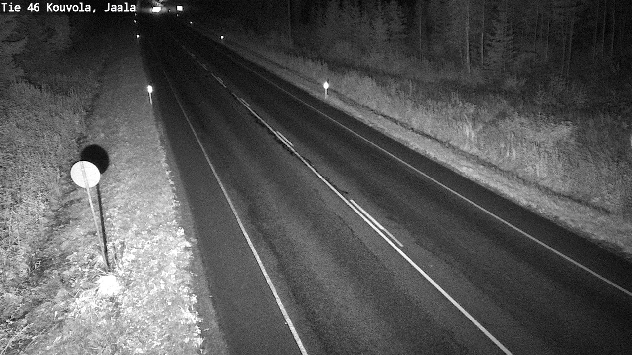 Weather Camera Image Road 46 Kouvola, Jaala, Kouvola, Kymenlaakso