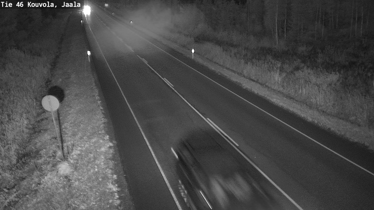 Weather Camera Image Road 46 Kouvola, Jaala, Kouvola, Kymenlaakso