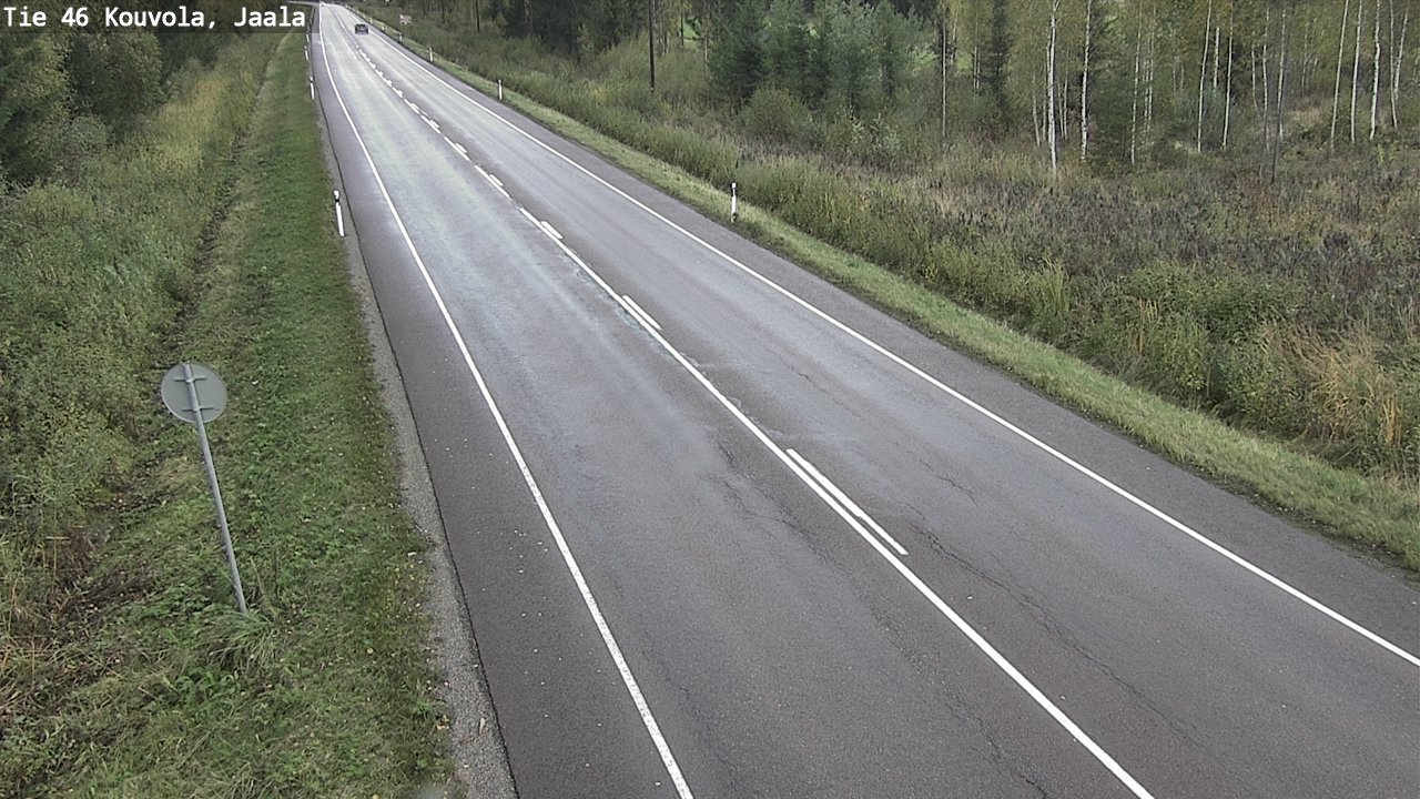 Weather Camera Image Road 46 Kouvola, Jaala, Kouvola, Kymenlaakso