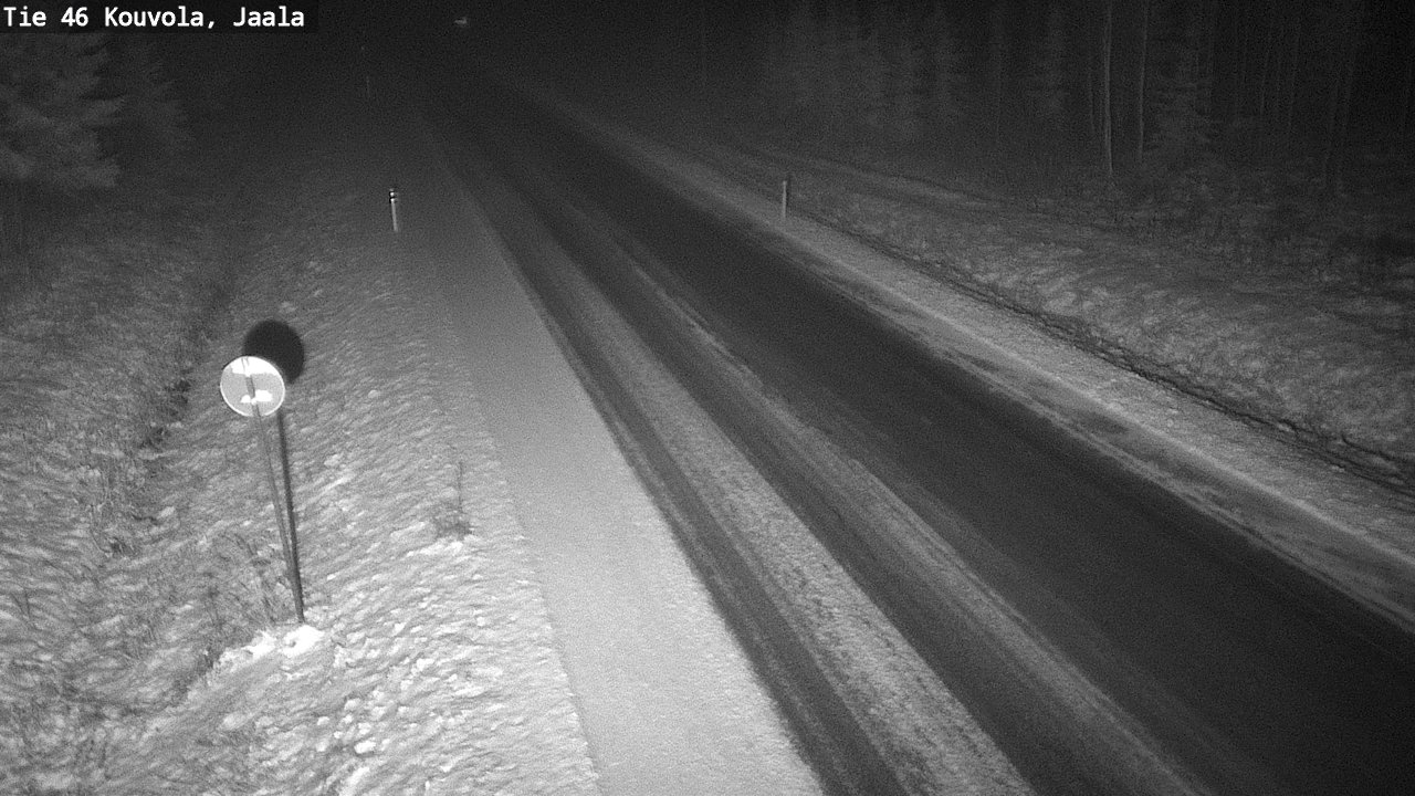 Weather Camera Image Väg 46 Kouvola, Jaala, Kouvola, Kymenlaakso