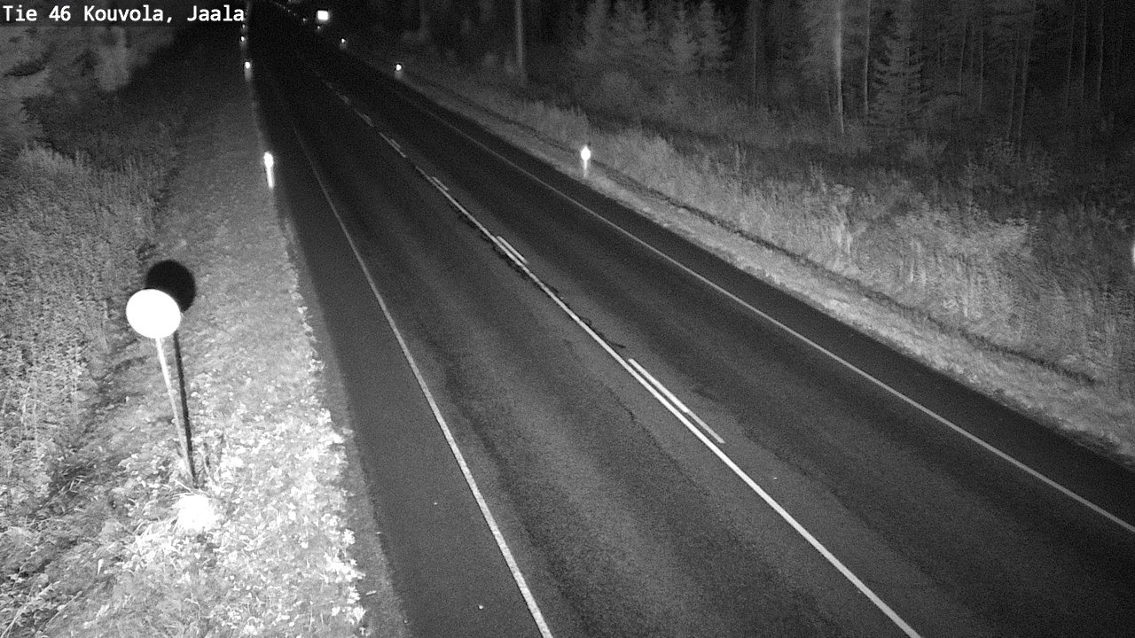 Weather Camera Image Road 46 Kouvola, Jaala, Kouvola, Kymenlaakso