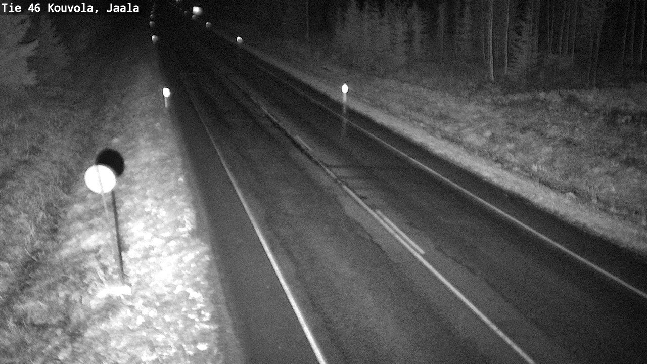 Weather Camera Image Road 46 Kouvola, Jaala, Kouvola, Kymenlaakso