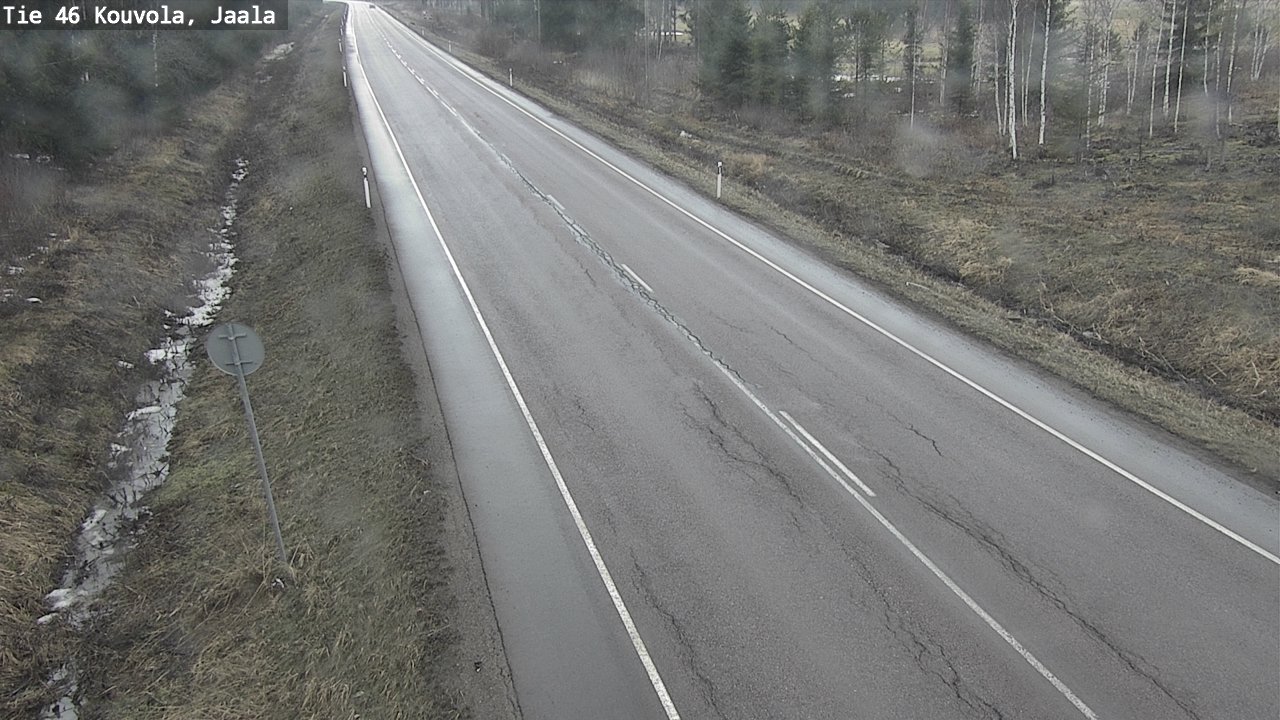 Weather Camera Image Road 46 Kouvola, Jaala, Kouvola, Kymenlaakso