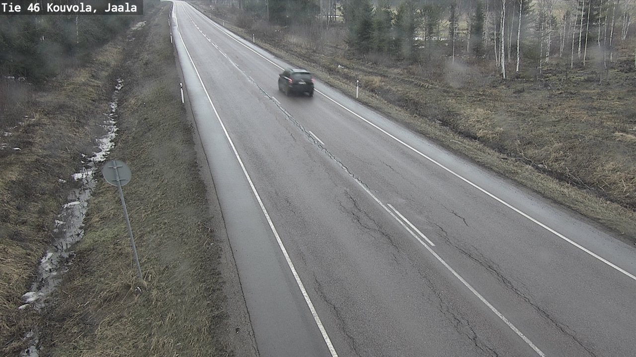 Weather Camera Image Road 46 Kouvola, Jaala, Kouvola, Kymenlaakso
