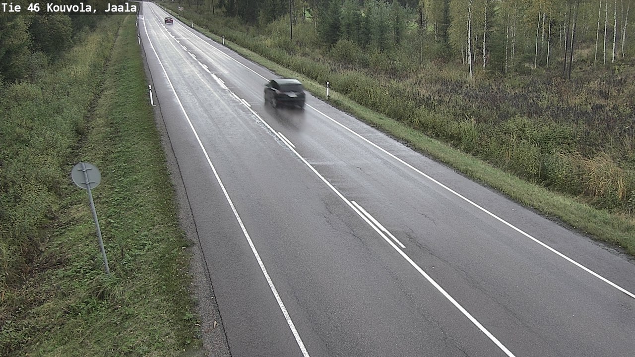 Weather Camera Image Road 46 Kouvola, Jaala, Kouvola, Kymenlaakso