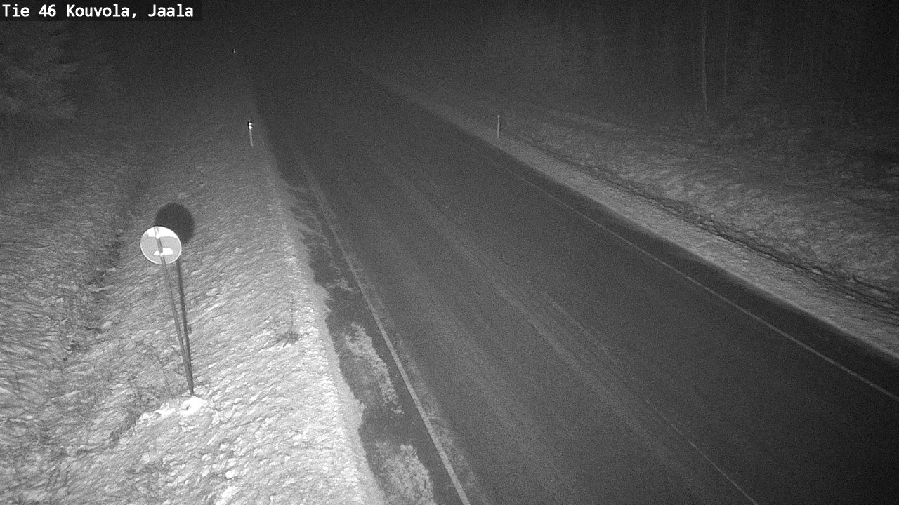 Weather Camera Image Väg 46 Kouvola, Jaala, Kouvola, Kymenlaakso