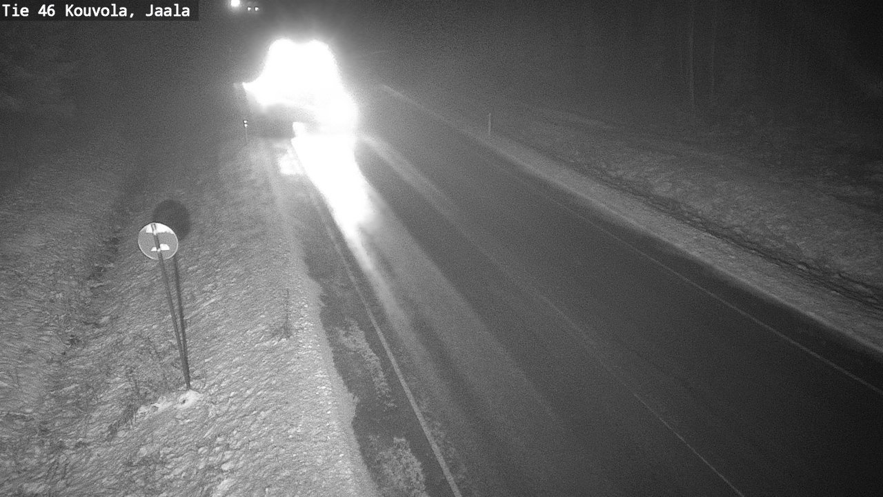 Weather Camera Image Väg 46 Kouvola, Jaala, Kouvola, Kymenlaakso