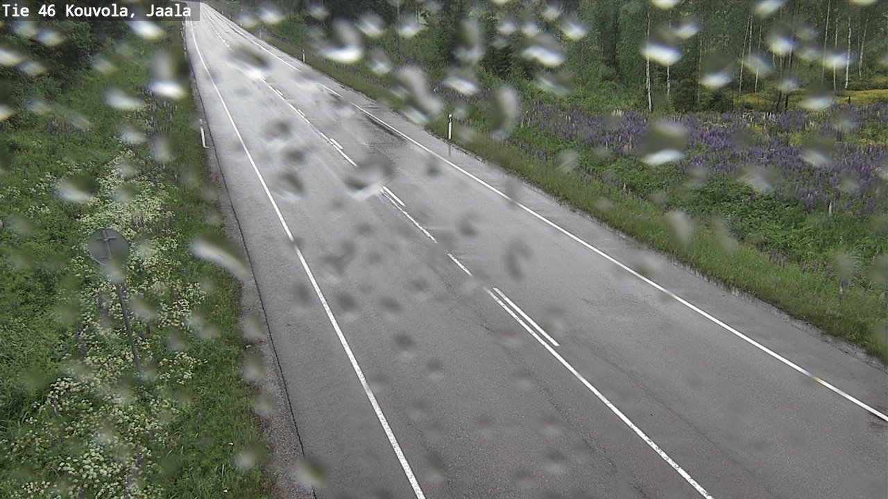 Weather Camera Image Väg 46 Kouvola, Jaala, Kouvola, Kymenlaakso