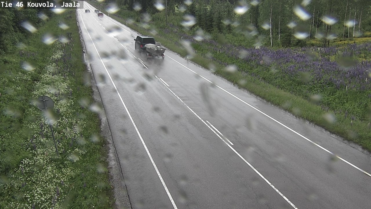 Weather Camera Image Väg 46 Kouvola, Jaala, Kouvola, Kymenlaakso