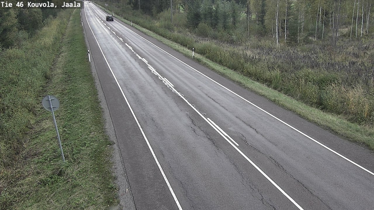 Weather Camera Image Road 46 Kouvola, Jaala, Kouvola, Kymenlaakso