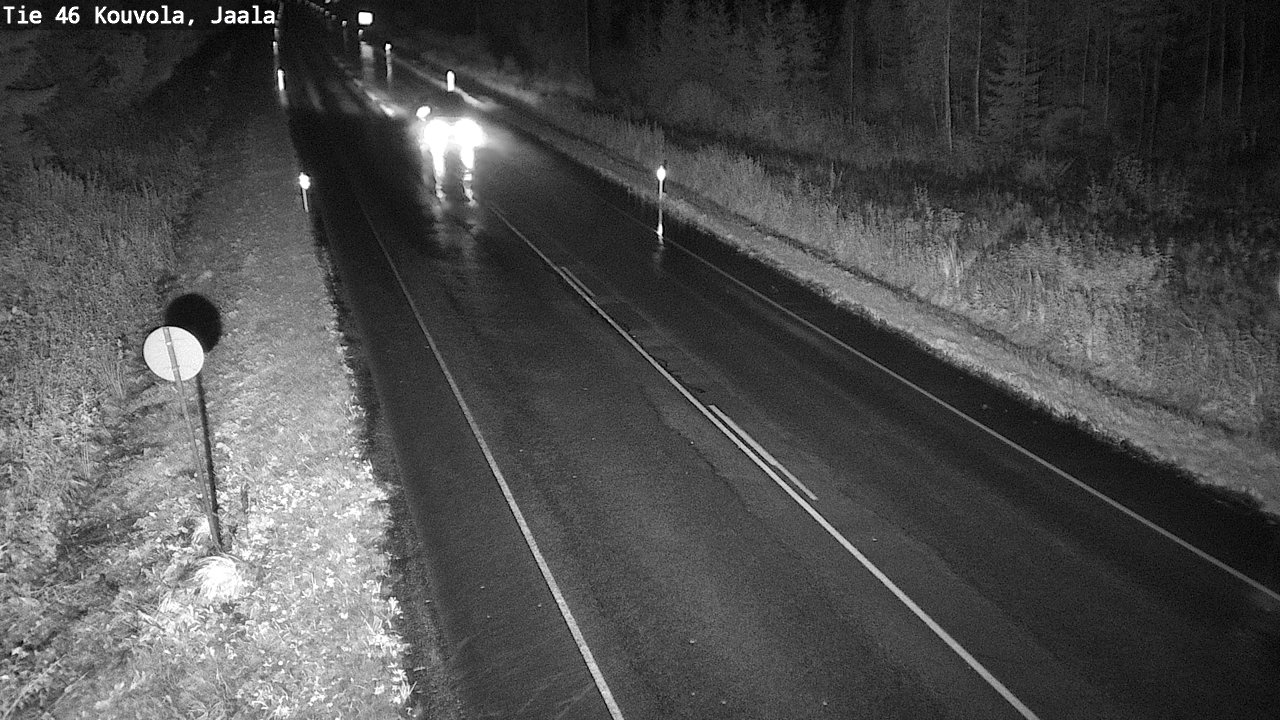 Weather Camera Image Road 46 Kouvola, Jaala, Kouvola, Kymenlaakso