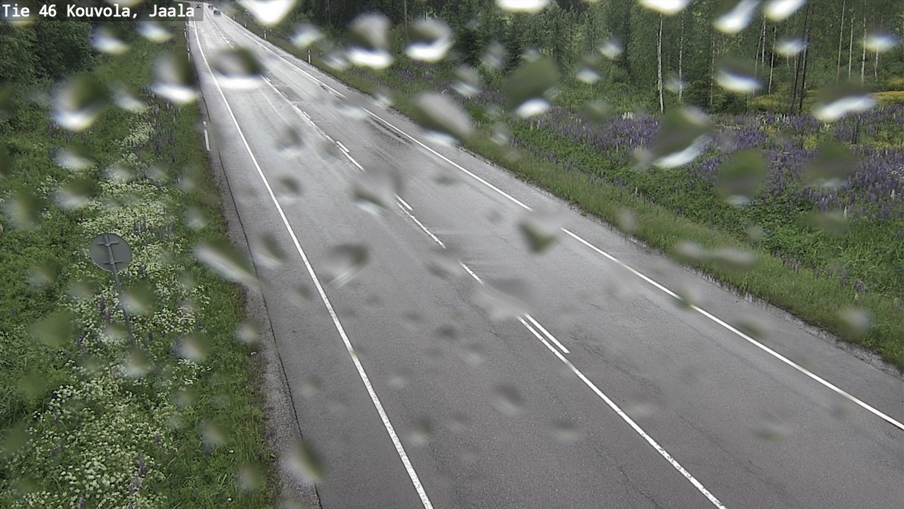 Weather Camera Image Väg 46 Kouvola, Jaala, Kouvola, Kymenlaakso
