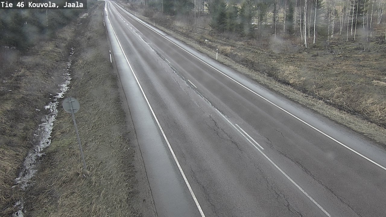Weather Camera Image Väg 46 Kouvola, Jaala, Kouvola, Kymenlaakso