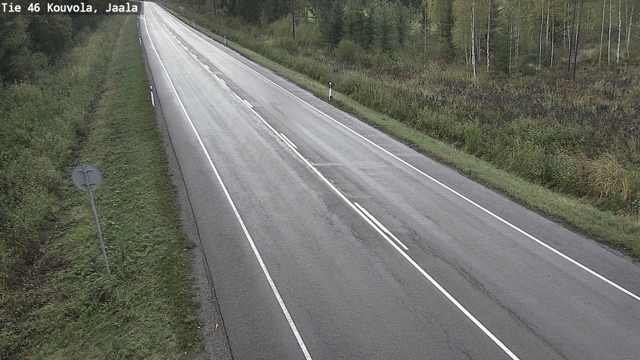 Weather Camera Image Road 46 Kouvola, Jaala, Kouvola, Kymenlaakso