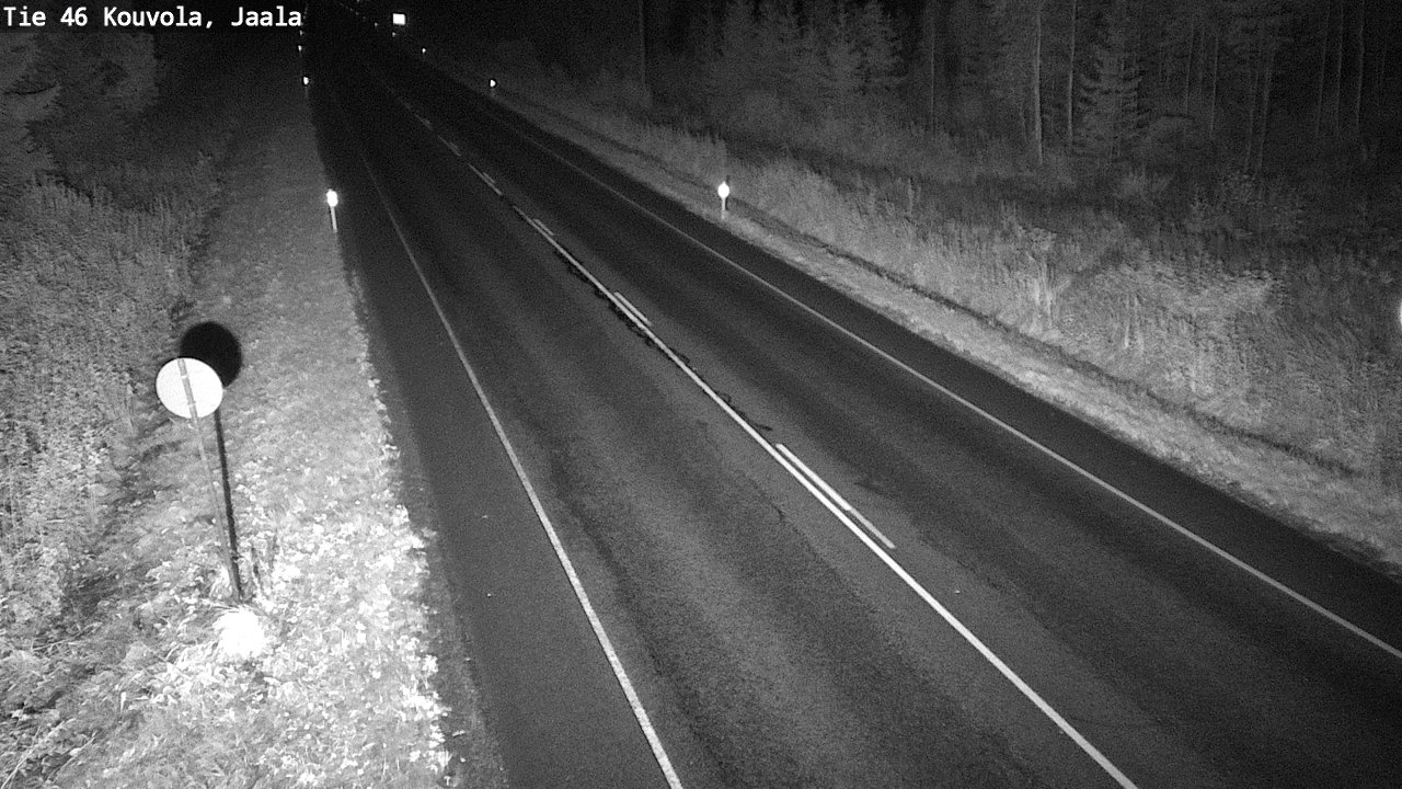 Weather Camera Image Road 46 Kouvola, Jaala, Kouvola, Kymenlaakso