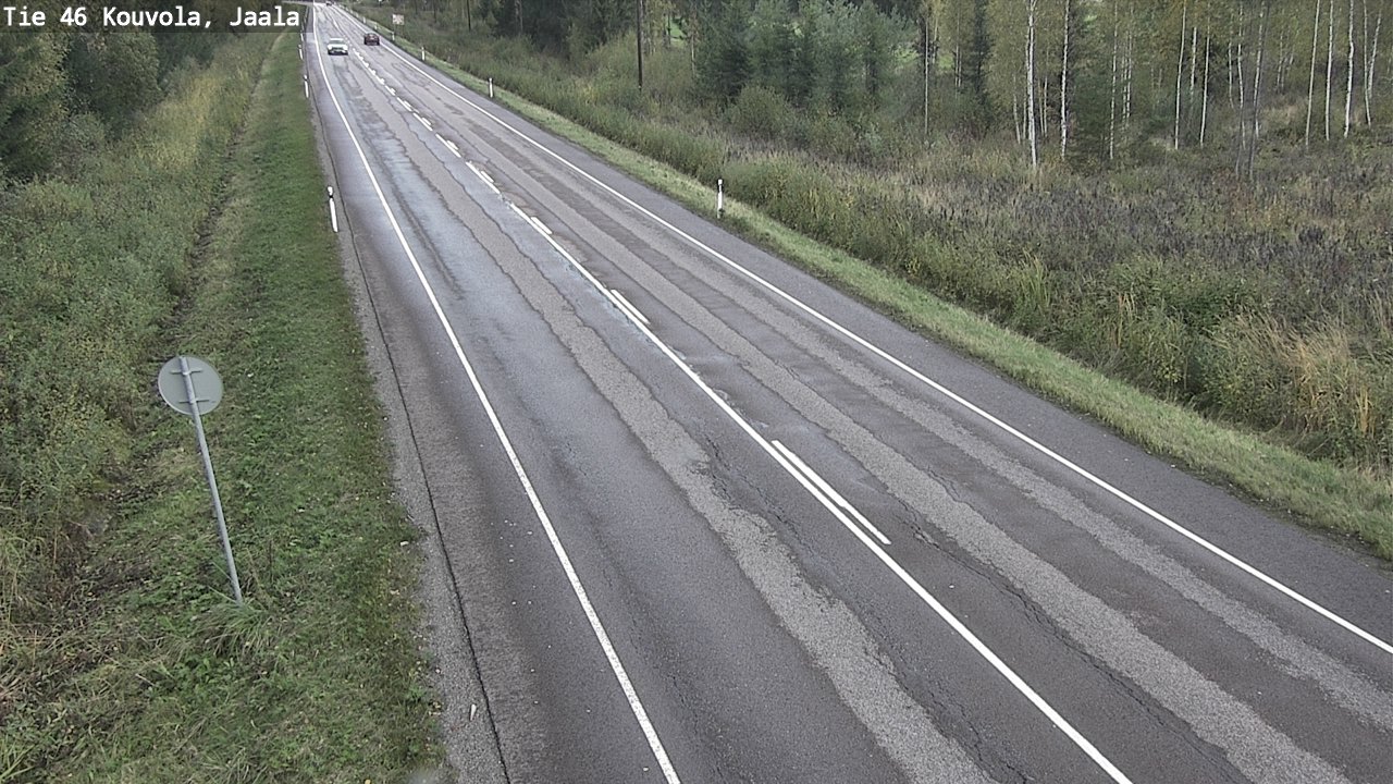 Weather Camera Image Road 46 Kouvola, Jaala, Kouvola, Kymenlaakso