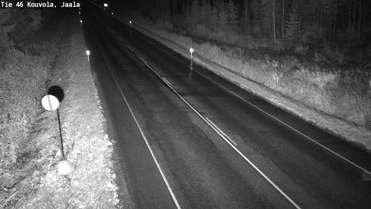 Weather Camera Image Road 46 Kouvola, Jaala, Kouvola, Kymenlaakso