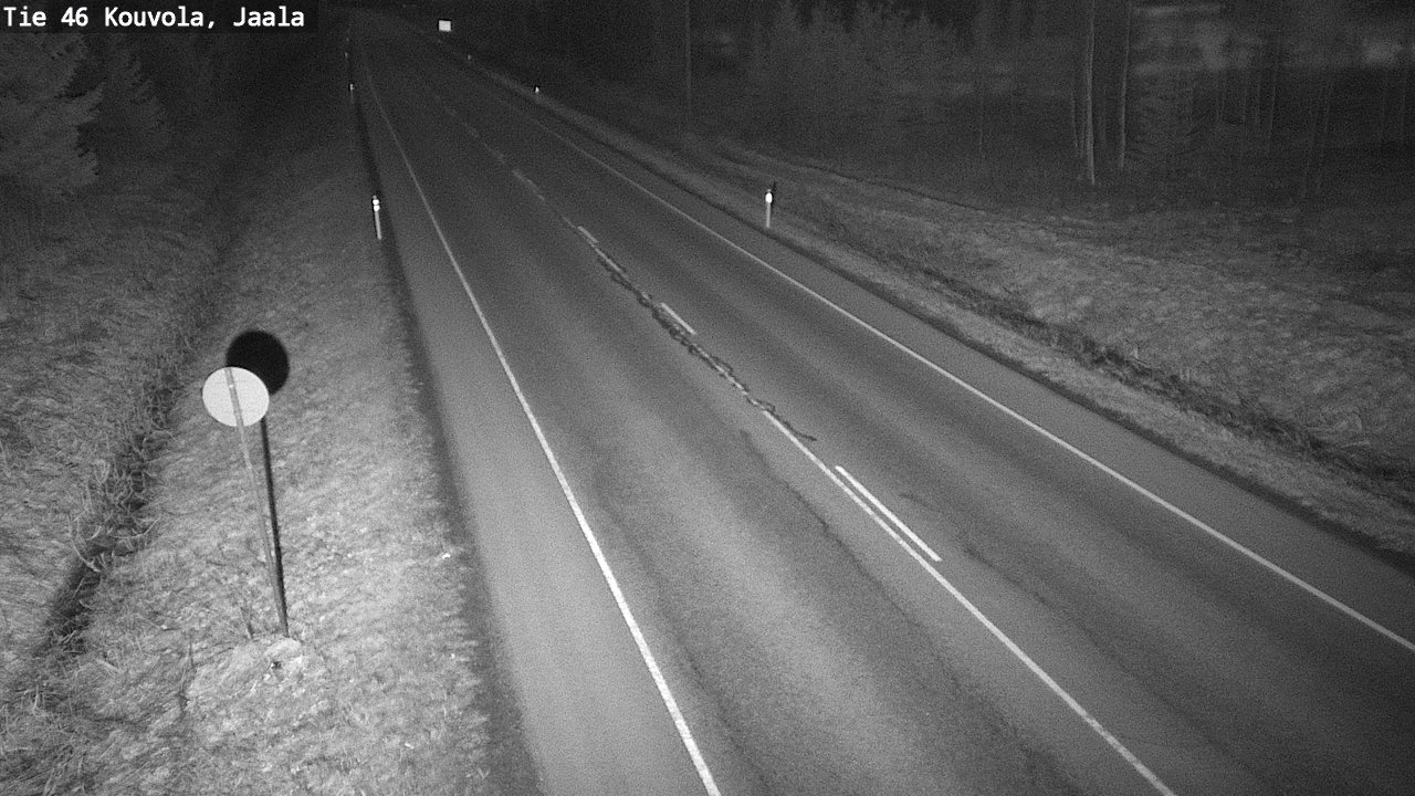 Weather Camera Image Väg 46 Kouvola, Jaala, Kouvola, Kymenlaakso