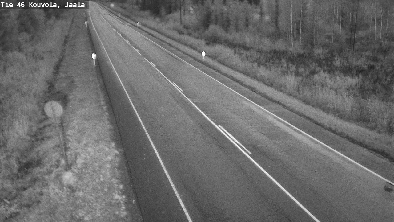 Weather Camera Image Road 46 Kouvola, Jaala, Kouvola, Kymenlaakso