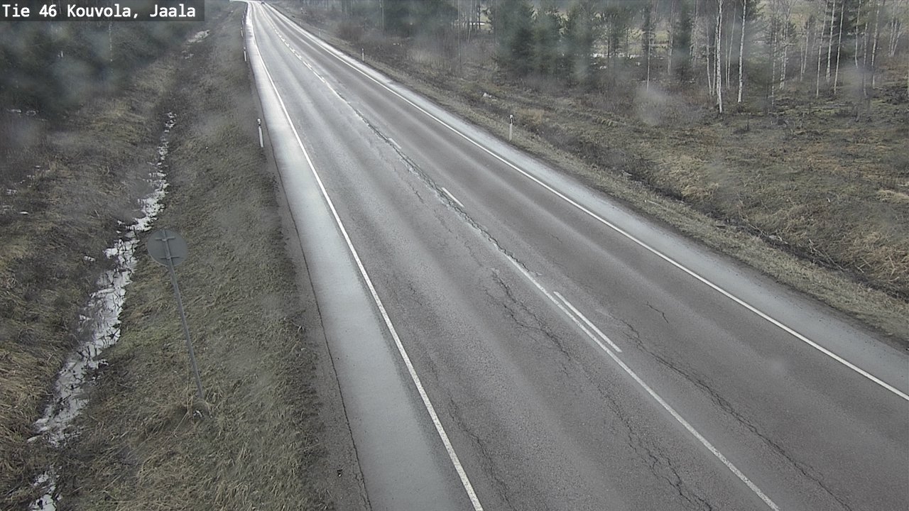 Weather Camera Image Väg 46 Kouvola, Jaala, Kouvola, Kymenlaakso