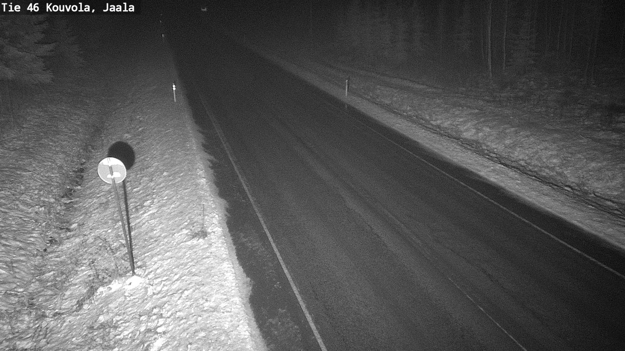 Weather Camera Image Väg 46 Kouvola, Jaala, Kouvola, Kymenlaakso