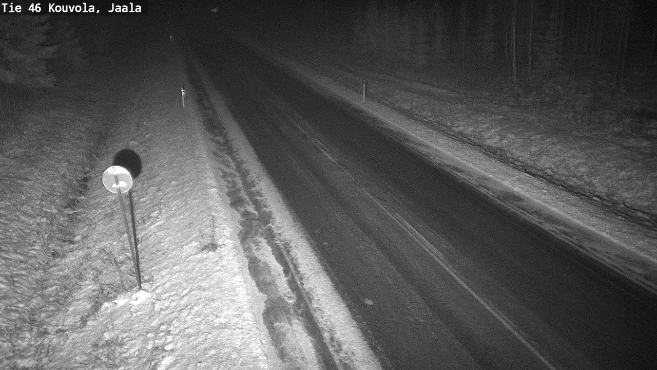 Weather Camera Image Väg 46 Kouvola, Jaala, Kouvola, Kymenlaakso