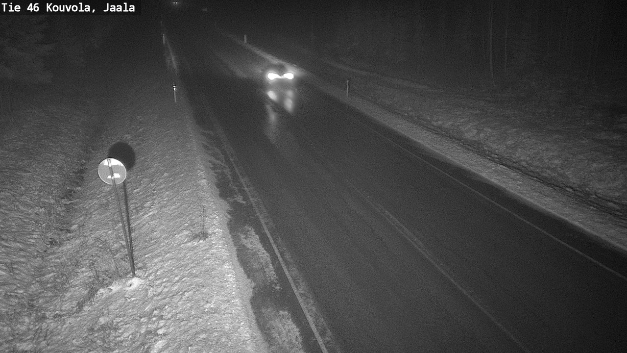 Weather Camera Image Väg 46 Kouvola, Jaala, Kouvola, Kymenlaakso