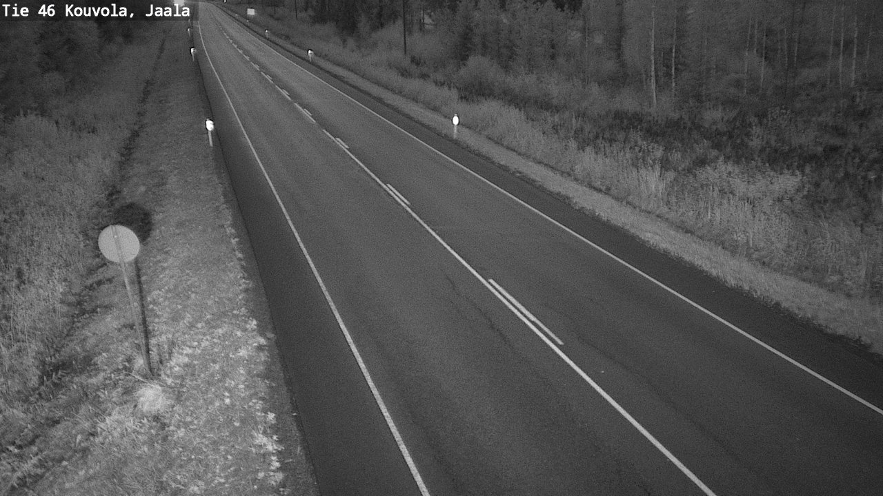 Weather Camera Image Road 46 Kouvola, Jaala, Kouvola, Kymenlaakso