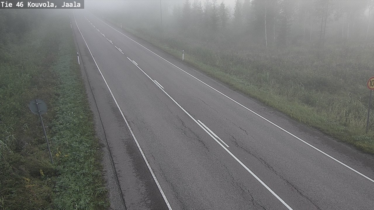 Weather Camera Image Road 46 Kouvola, Jaala, Kouvola, Kymenlaakso