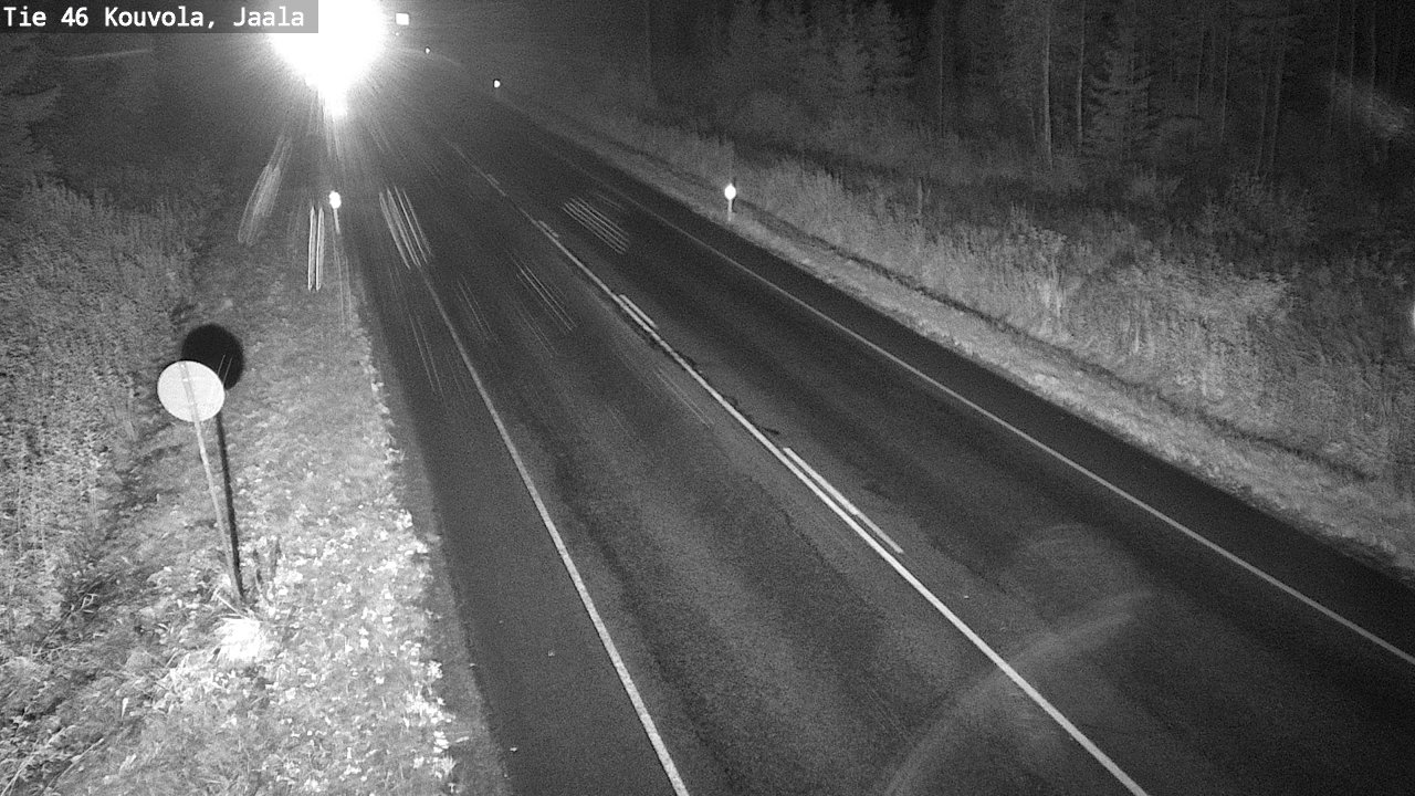Weather Camera Image Road 46 Kouvola, Jaala, Kouvola, Kymenlaakso