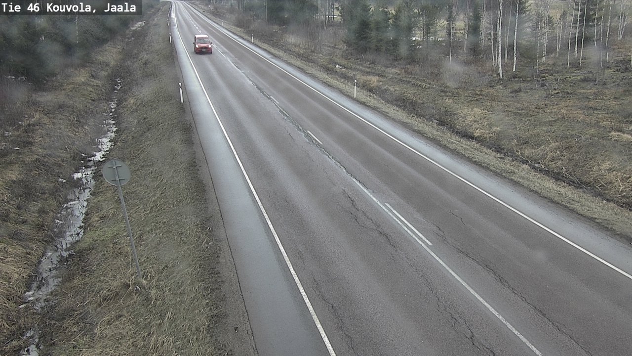 Weather Camera Image Väg 46 Kouvola, Jaala, Kouvola, Kymenlaakso