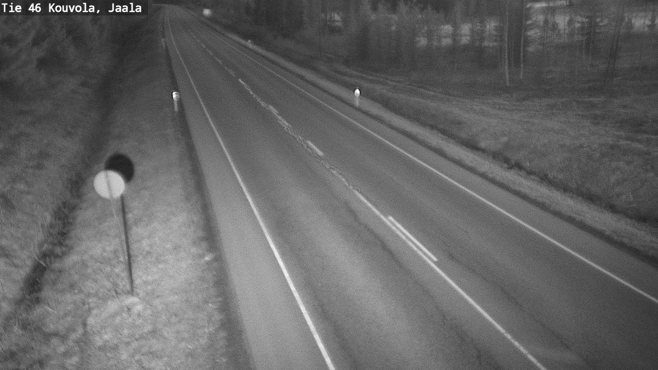 Weather Camera Image Road 46 Kouvola, Jaala, Kouvola, Kymenlaakso